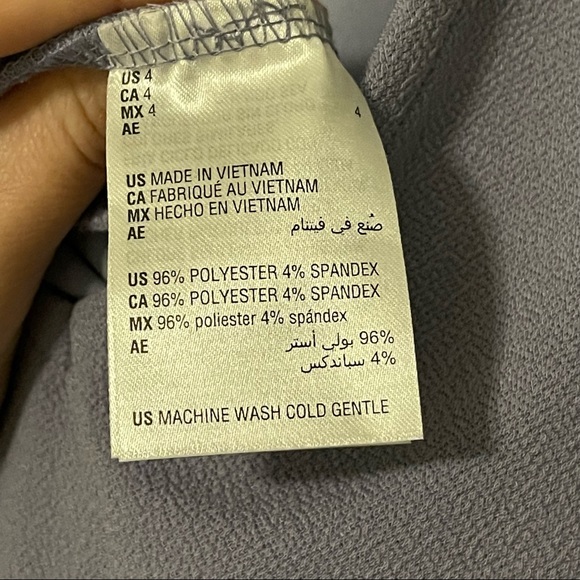 NWOT Bar III Periwinkle V-Neck Jumpsuit Size 4 - Picture 8 of 9